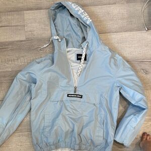 Members Only Sky Blue Anorak Jacket